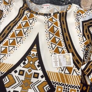 LuLaRoe Geometric Patterned Dress